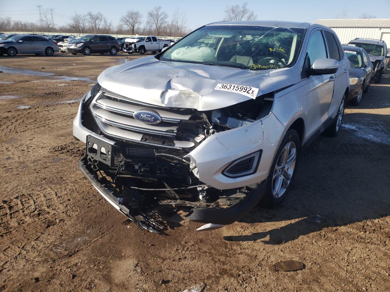 Photo 2 from auction – 2017 FORD EDGE TITAN with VIN 2FMPK4K94HBB90046