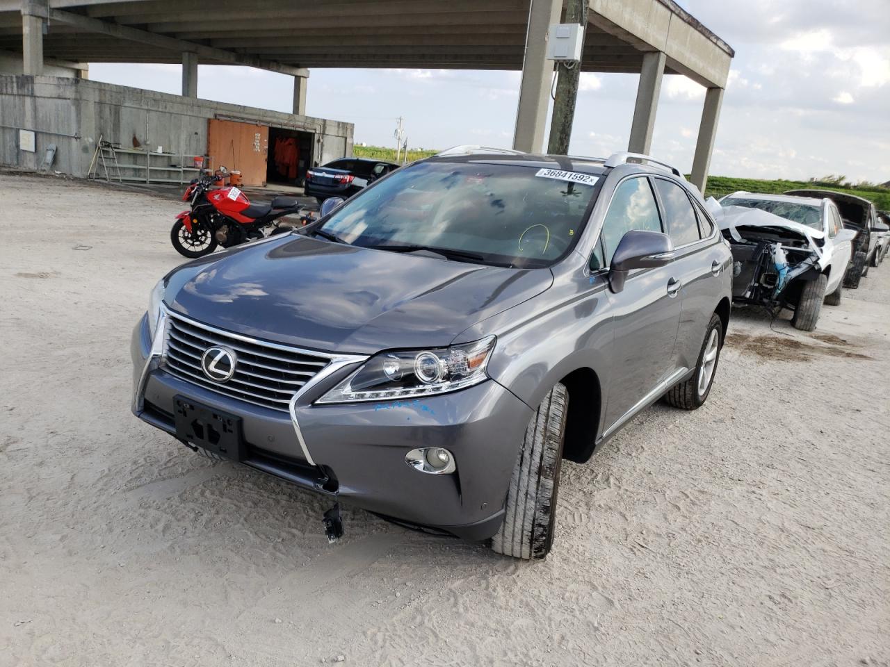 Photo 2 from auction – 2013 LEXUS RX 350 BAS with VIN 2T2BK1BA4DC169833