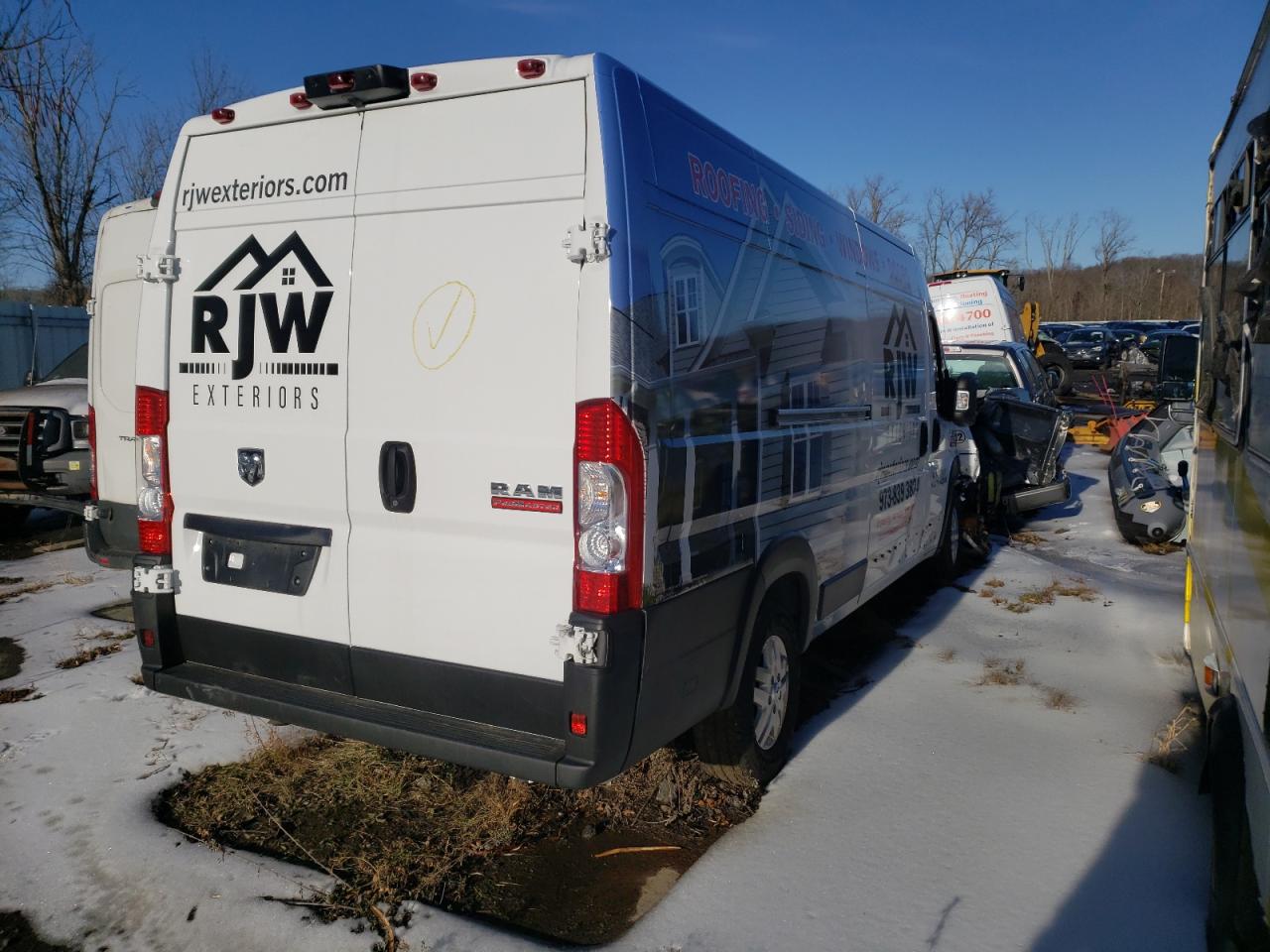 Photo 4 from auction – 2021 RAM PROMASTER with VIN 3C6MRVJG0ME526746