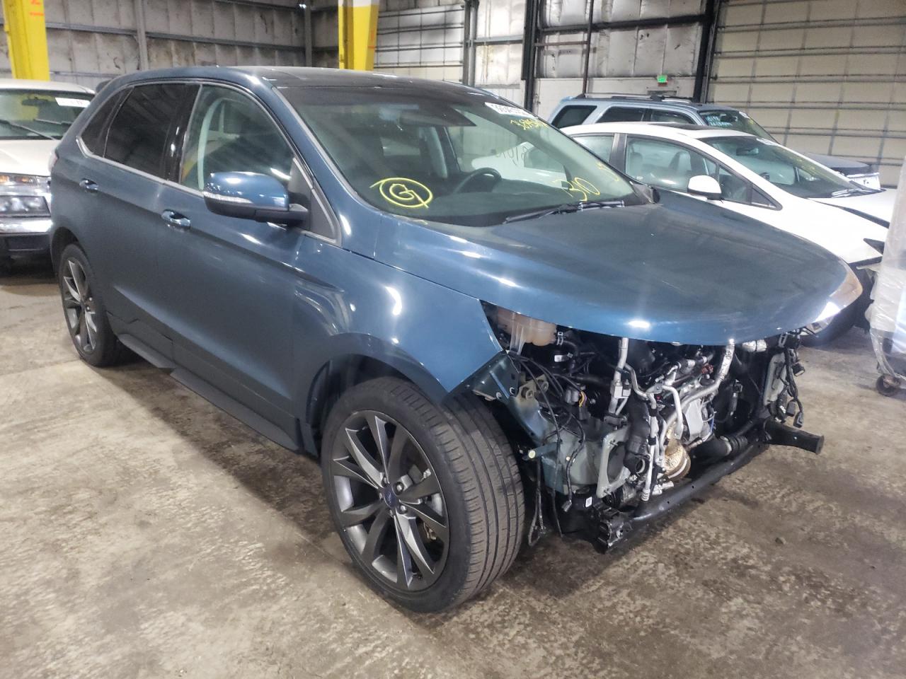 FORD EDGE SPORT 2016 with VIN 2FMPK4AP7GBB27473 - Photo from auction