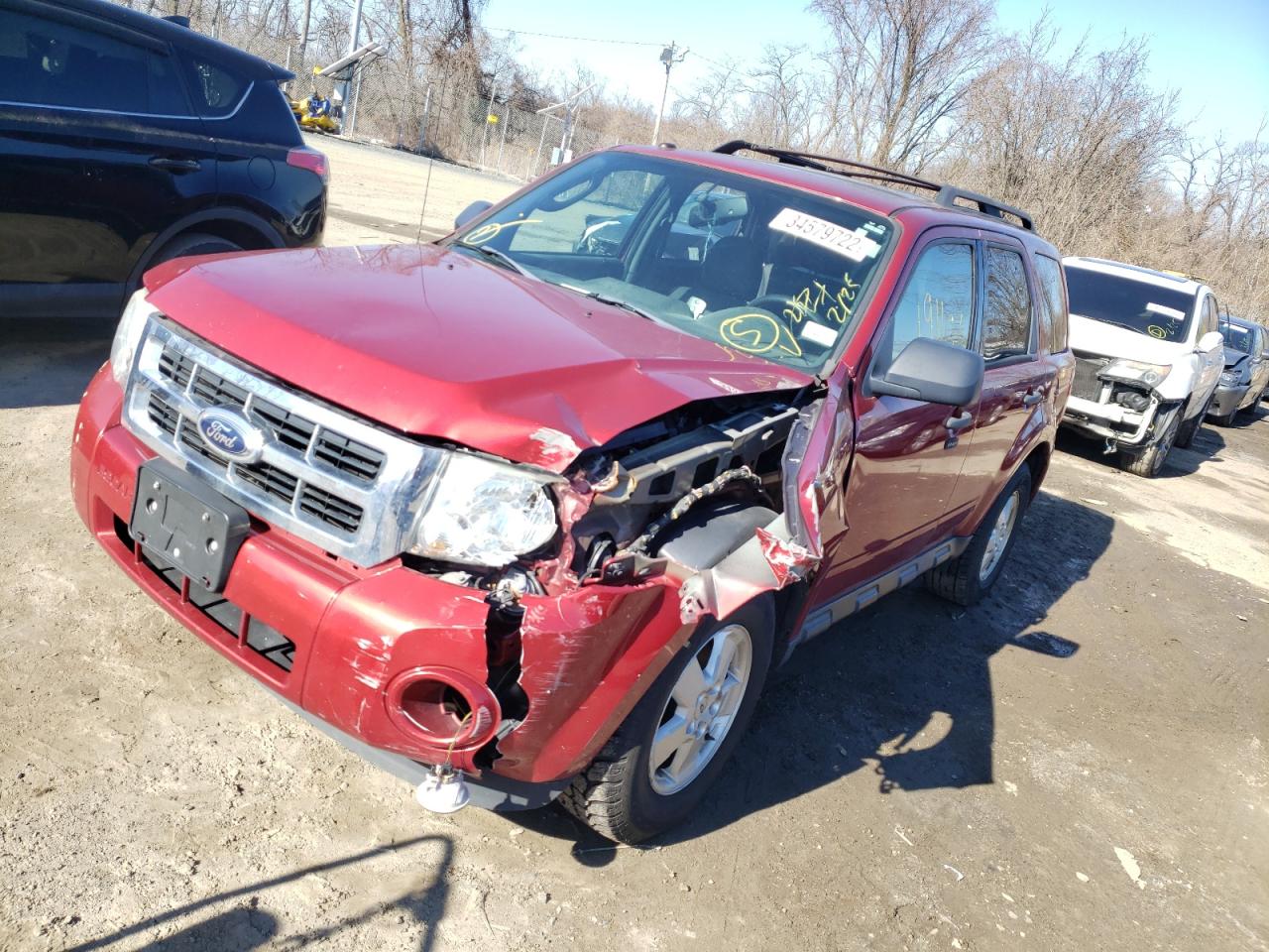 Photo 2 from auction – 2012 FORD ESCAPE XLT with VIN 1FMCU9D78CKB99008