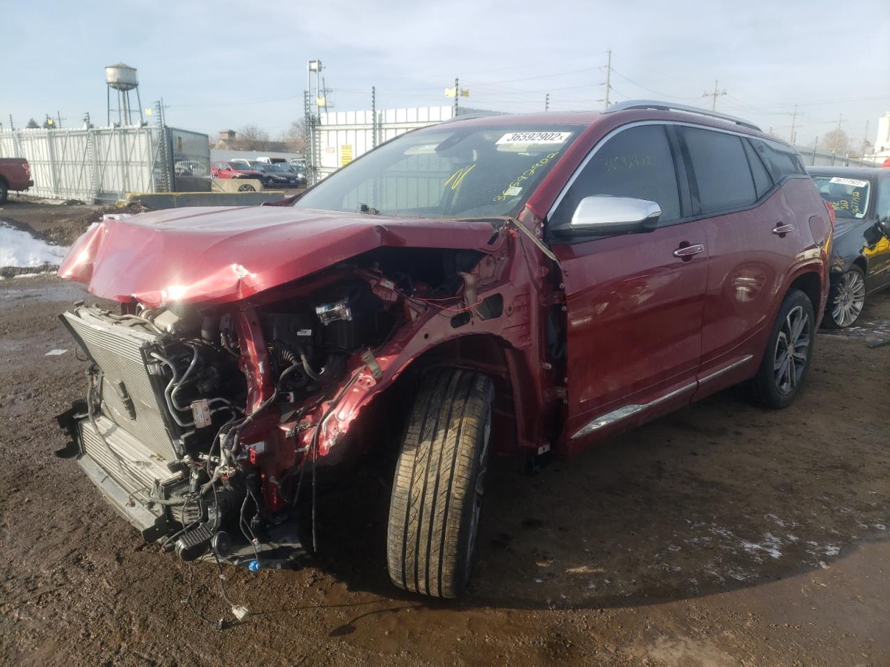 Photo 2 from auction – 2019 GMC TERRAIN DE with VIN 3GKALXEX9KL198551
