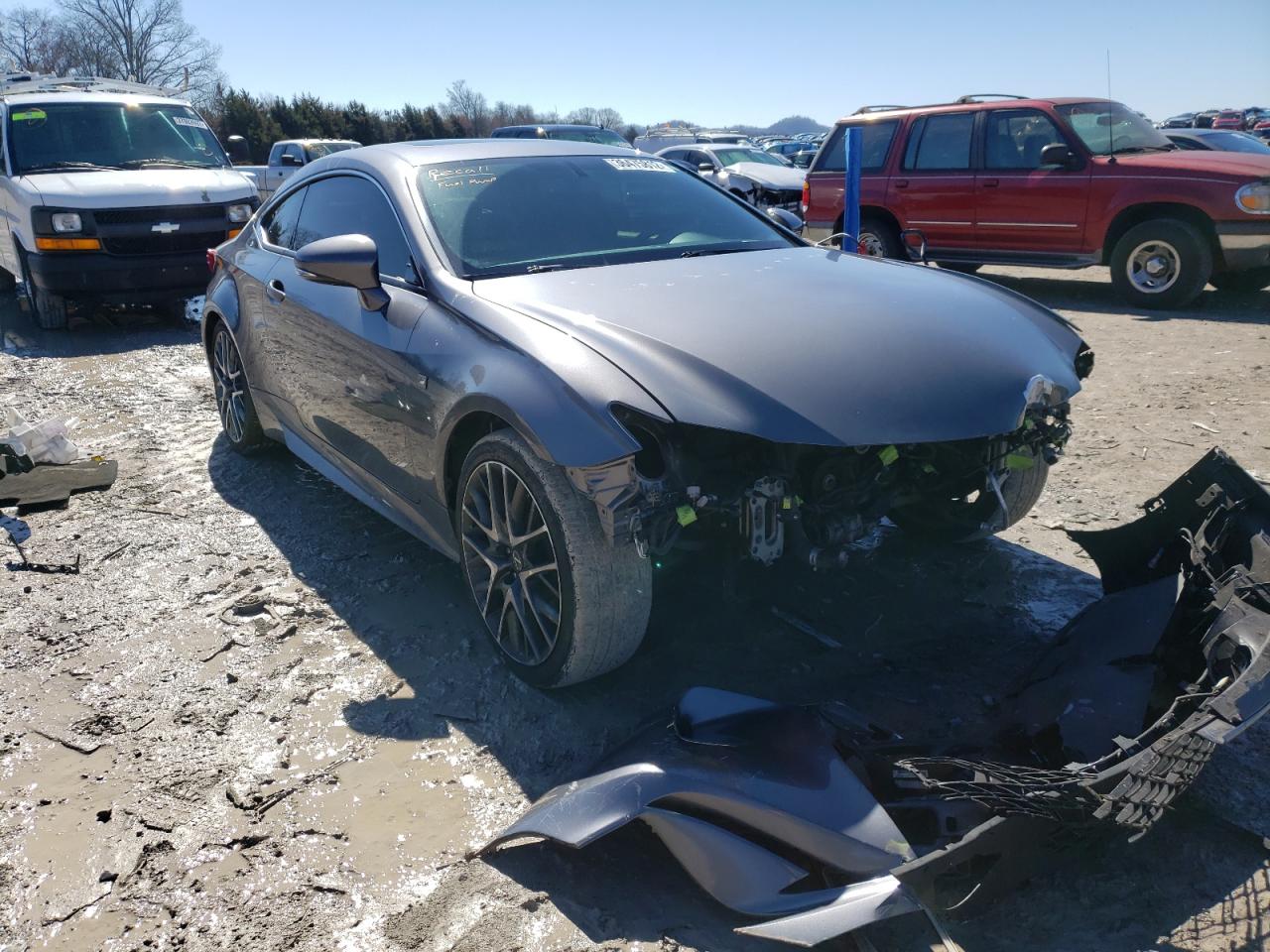 LEXUS RC 350 2015 with VIN JTHHE5BC7F5005036 - Photo from auction