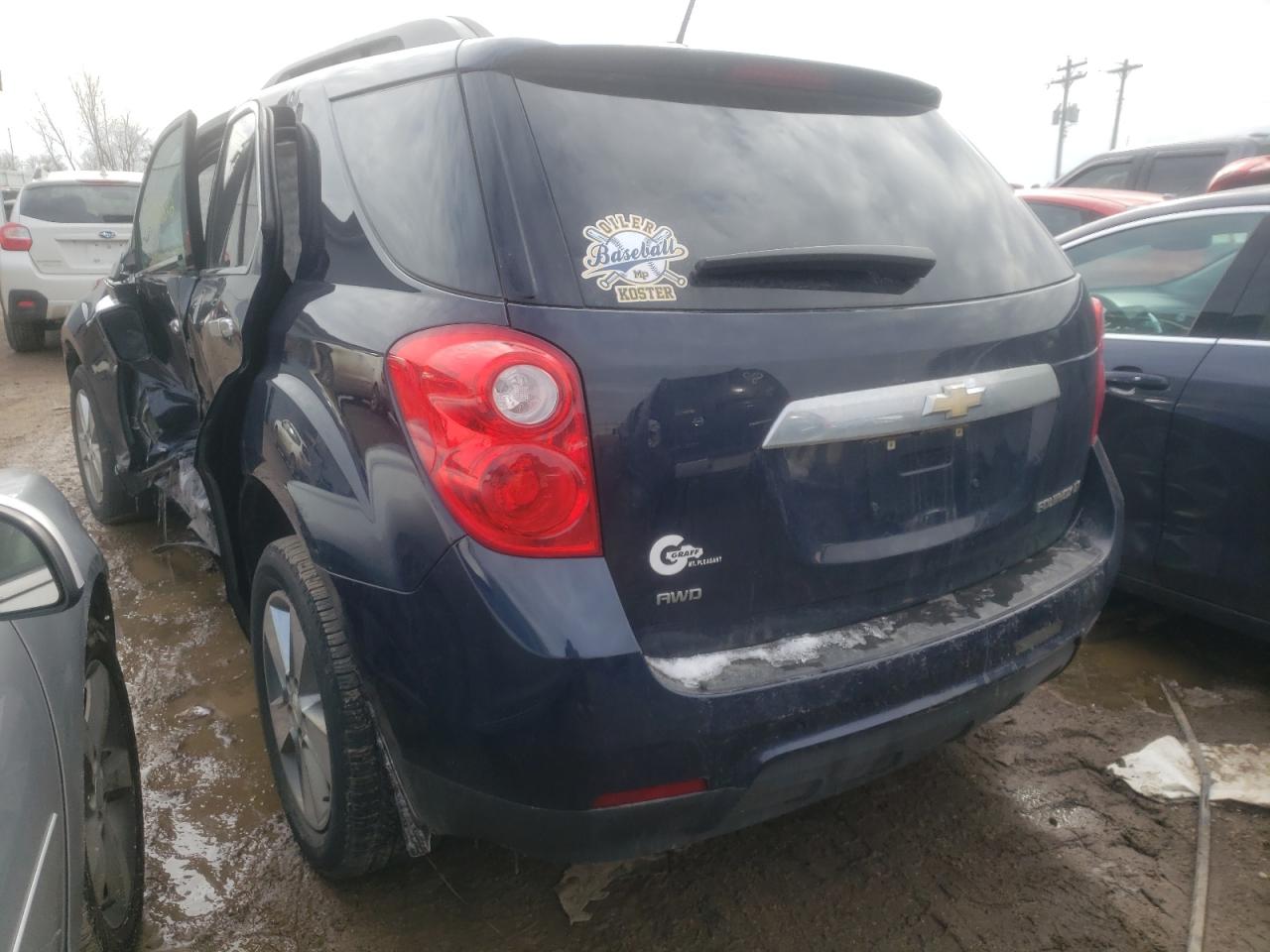 Photo 3 from auction – 2015 CHEVROLET EQUINOX LT with VIN 2GNFLFEK7F6247313