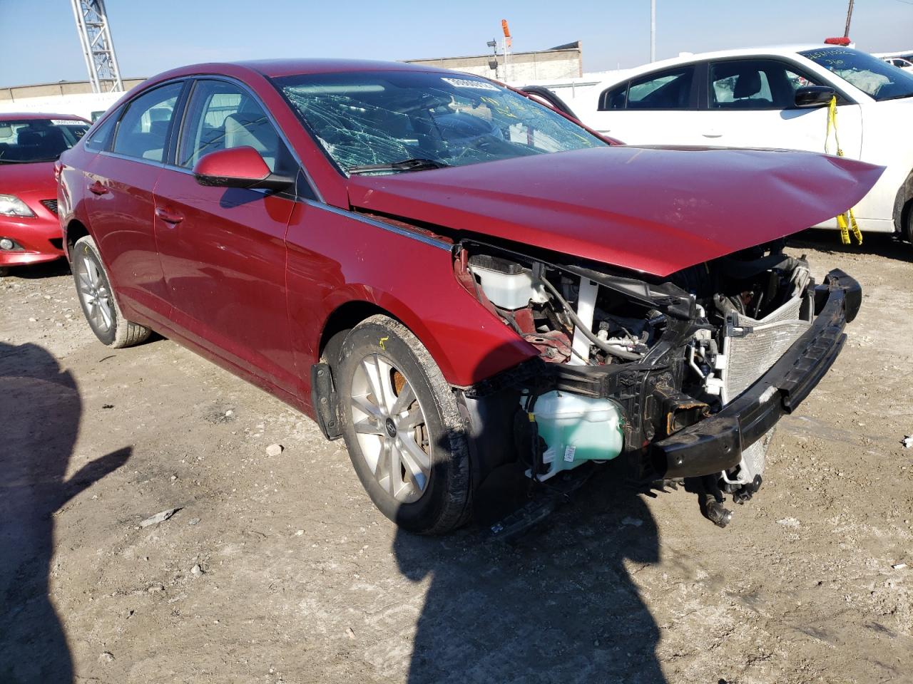 HYUNDAI SONATA SE 2015 with VIN 5NPE24AF6FH225030 - Photo from auction