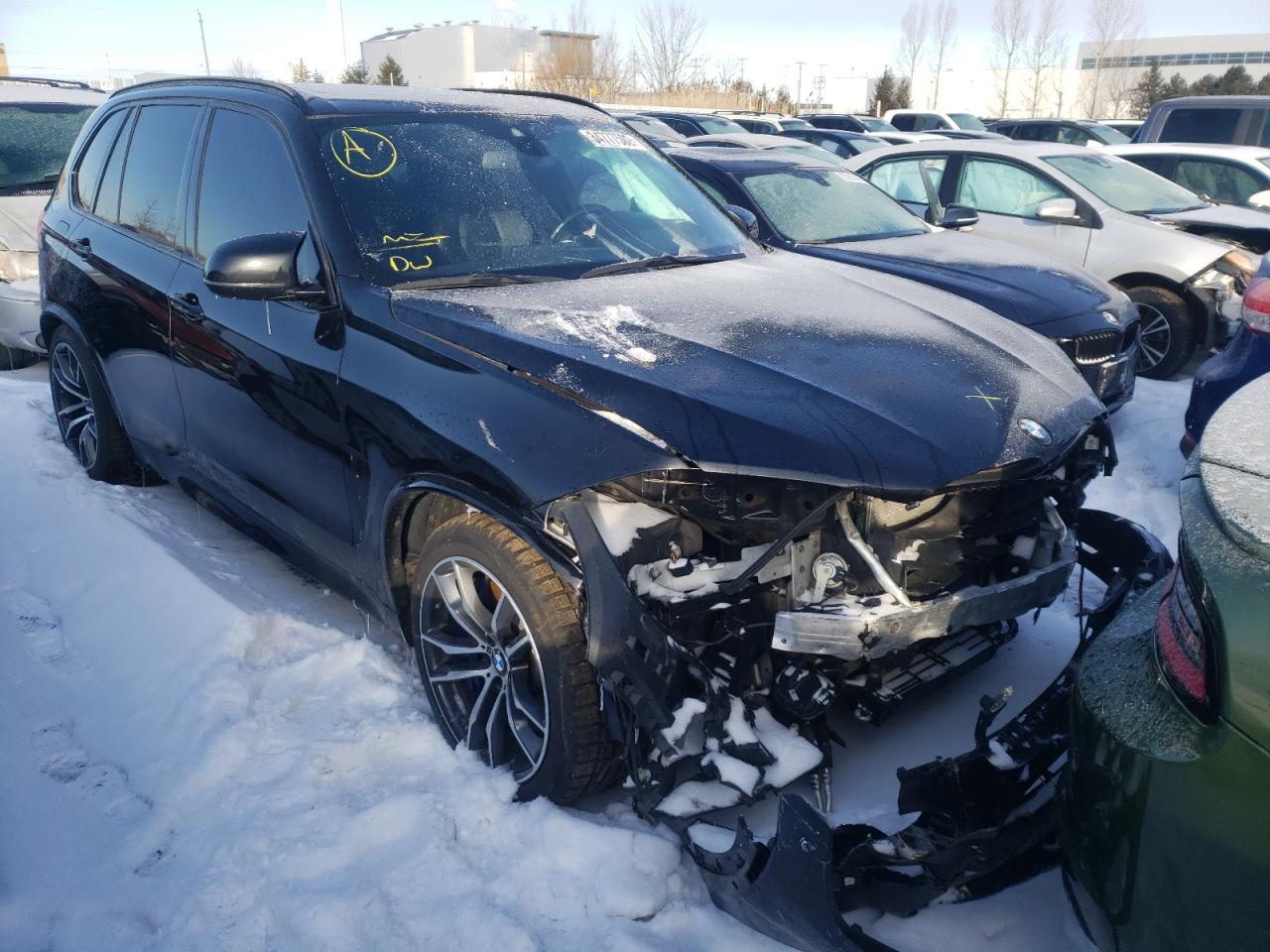 BMW X5 M 2015 with VIN 5YMKT6C55F0C89423 - Photo from auction