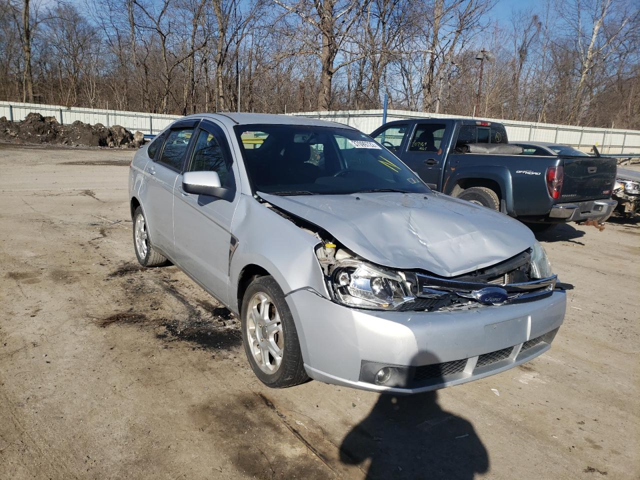 FORD FOCUS SE 2008 with VIN 1FAHP35N58W153833 - Photo from auction