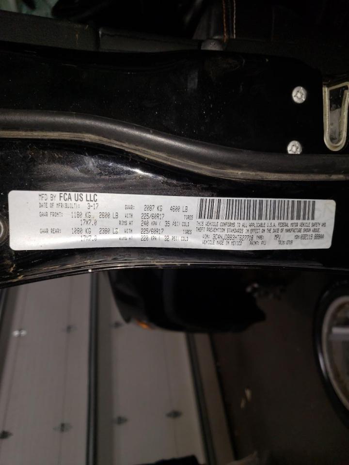 Photo 10 from auction – 2017 JEEP COMPASS LA with VIN 3C4NJDBB3HT627718