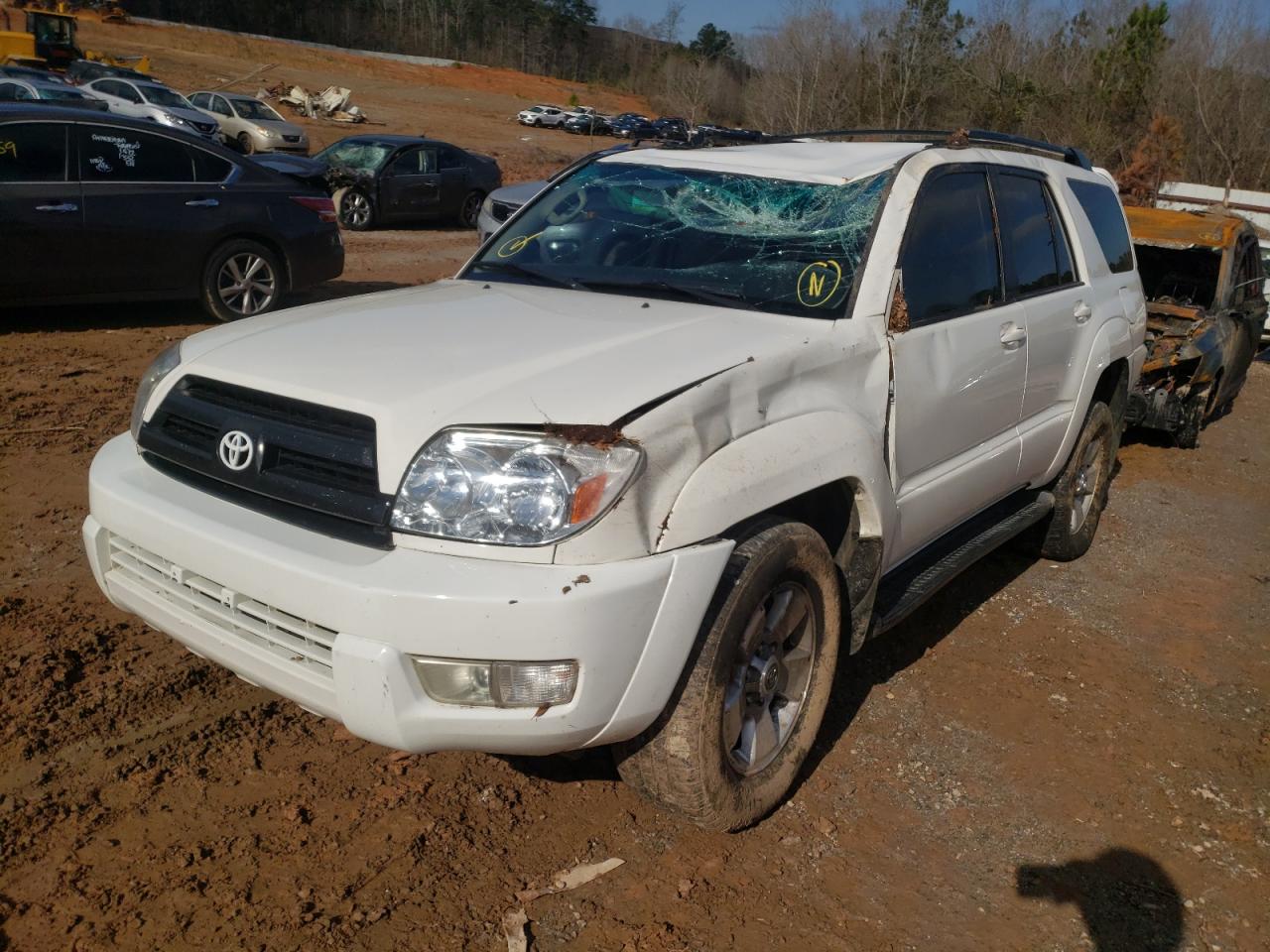 Photo 2 from auction – 2005 TOYOTA 4RUNNER SR with VIN JTEZU14R658039156