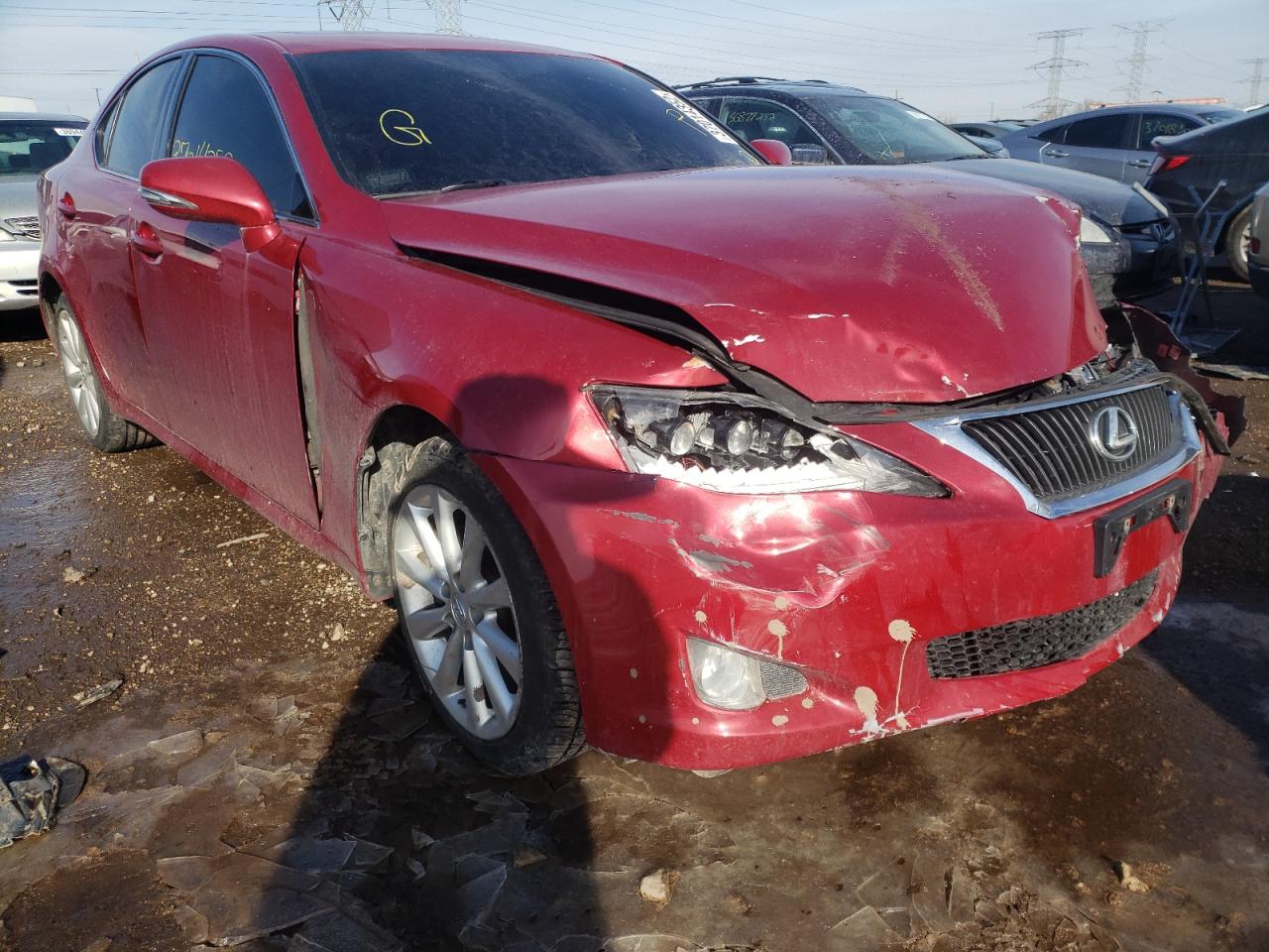 LEXUS IS 250 2010 with VIN JTHCF5C26A5038244 - Photo from auction