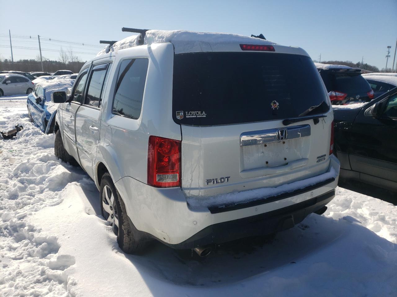 Photo 3 from auction – 2014 HONDA PILOT TOUR with VIN 5FNYF4H93EB021994