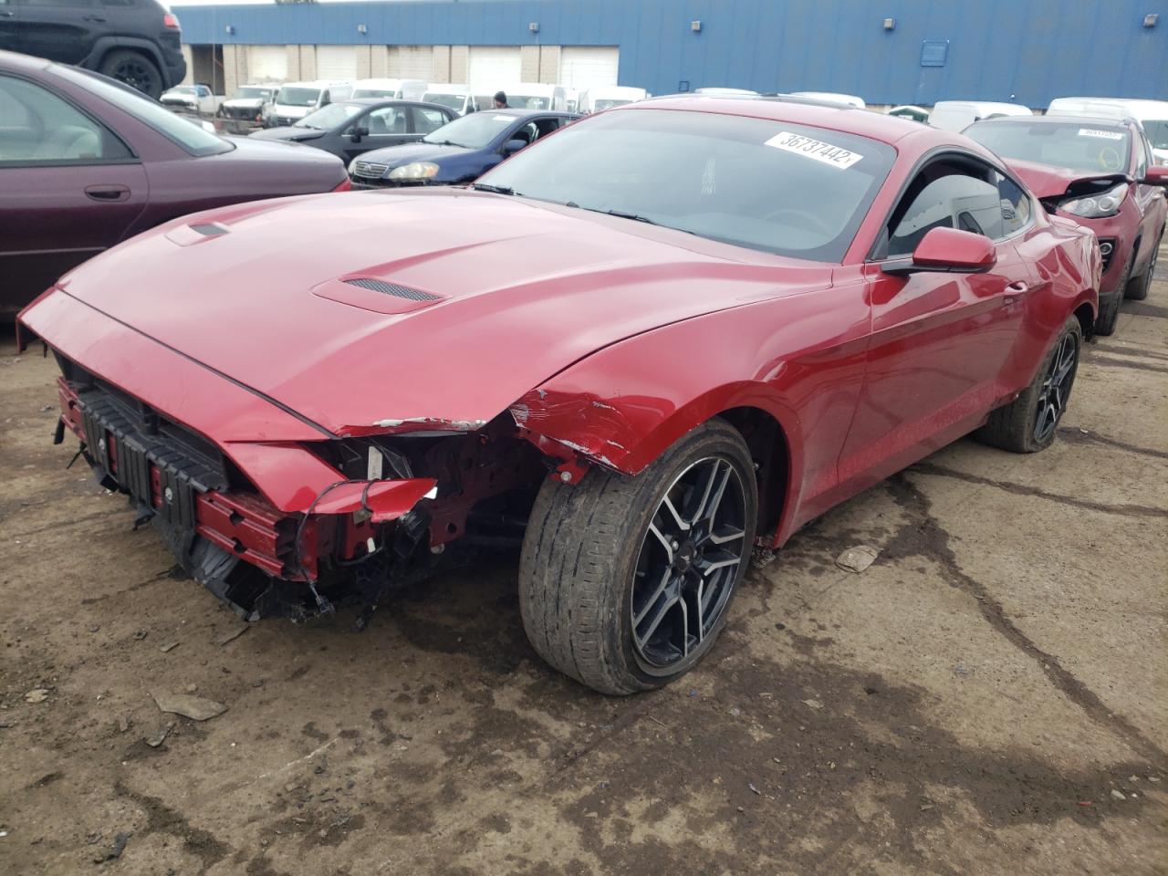 Photo 2 from auction – 2020 FORD MUSTANG with VIN 1FA6P8TH2L5189298