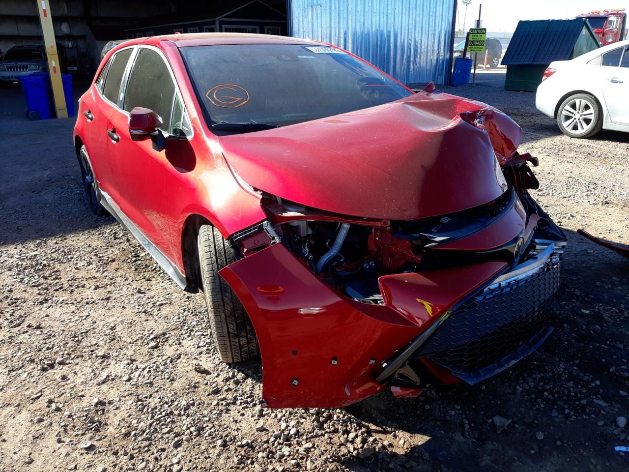 Photo 1 from auction – 2021 TOYOTA COROLLA SE with VIN JTND4MBE5M3110046