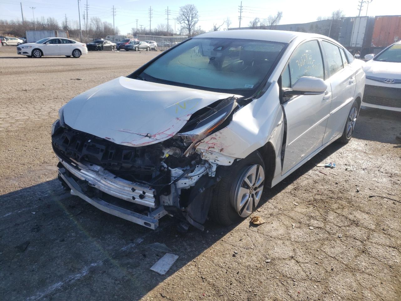 Photo 2 from auction – 2017 TOYOTA PRIUS with VIN JTDKARFU4H3536237