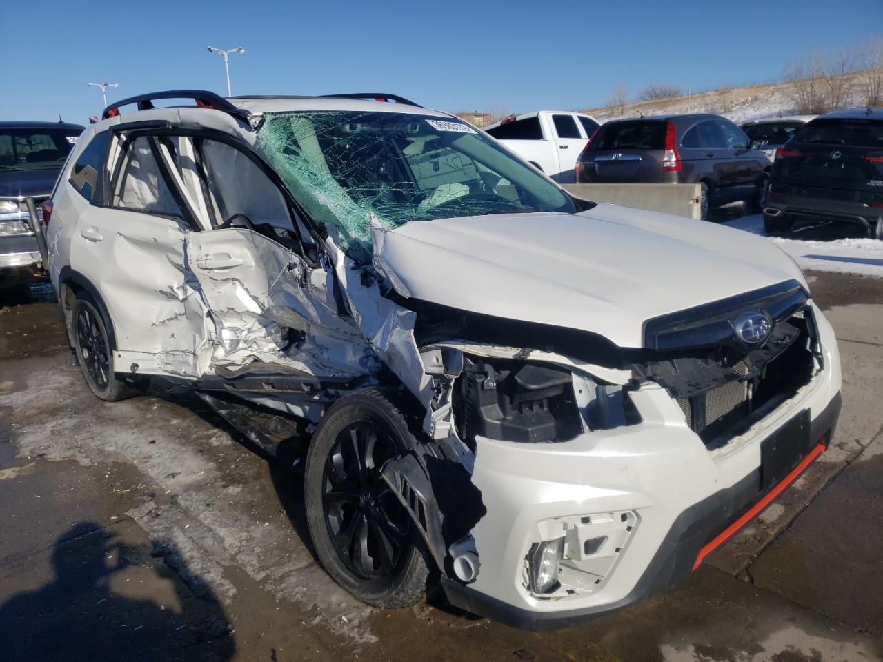 SUBARU FORESTER S 2019 with VIN JF2SKAKC0KH400694 - Photo from auction