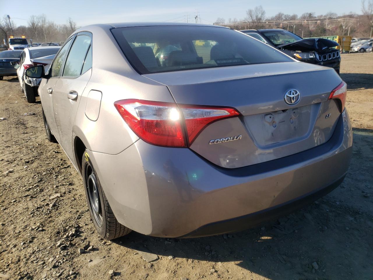 Photo 3 from auction – 2016 TOYOTA COROLLA L with VIN 2T1BURHE9GC564179