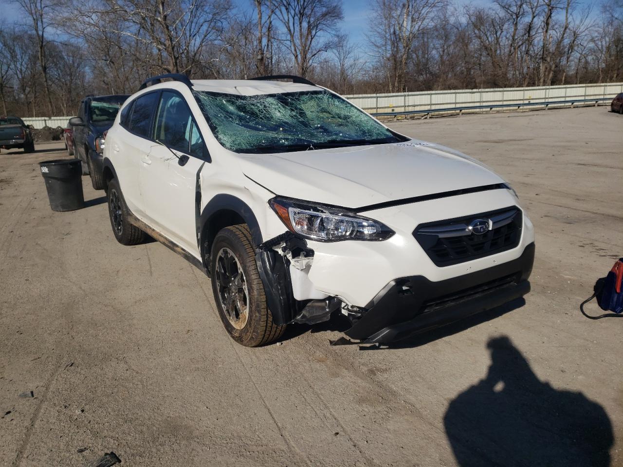 SUBARU CROSSTREK 2021 with VIN JF2GTABC3M8298068 - Photo from auction