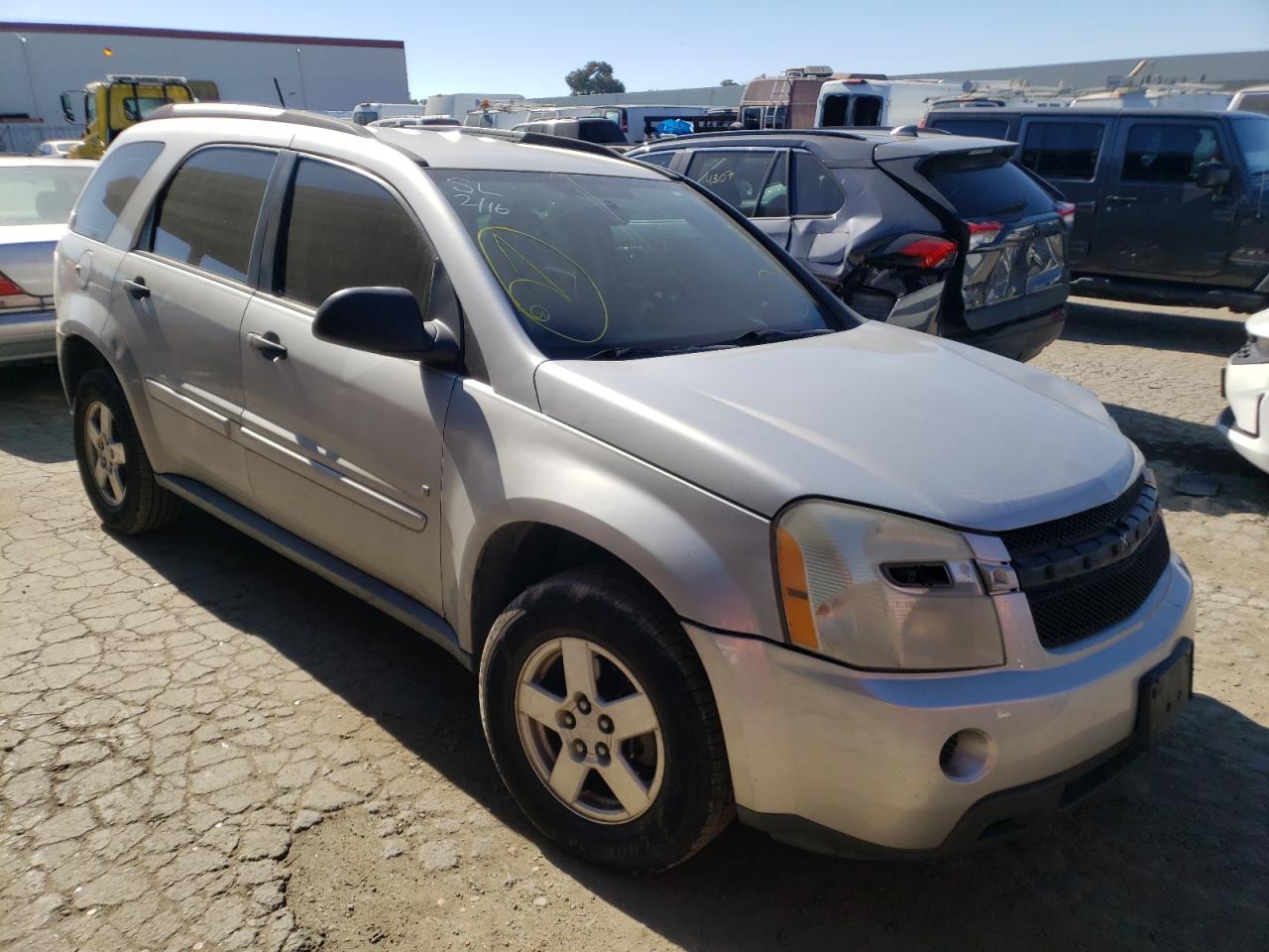CHEVROLET EQUINOX LS 2007 with VIN 2CNDL13F076017277 - Photo from auction