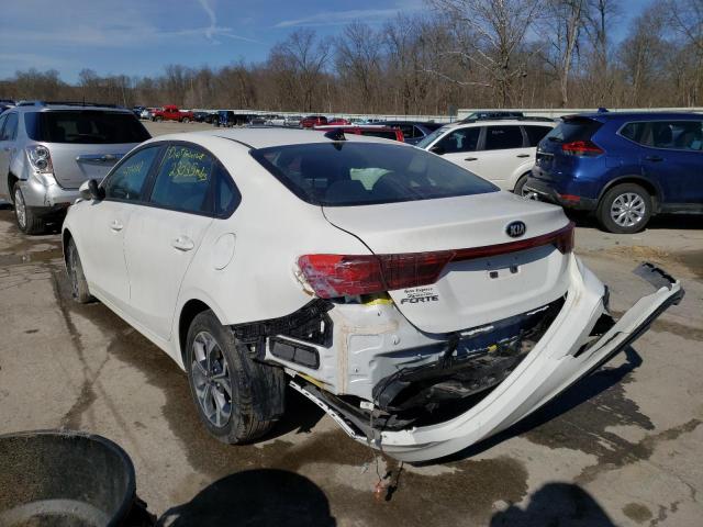 Photo 3 from auction – 2021 KIA FORTE FE with VIN 3KPF24AD3ME290664