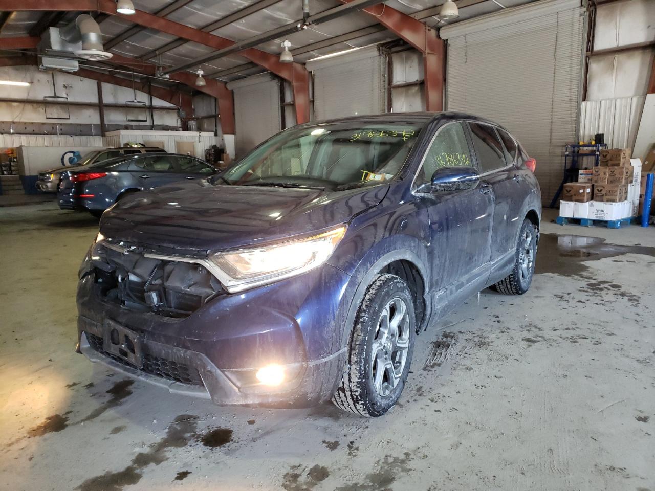 Photo 2 from auction – 2017 HONDA CR-V EX with VIN 5J6RW2H5XHL068876