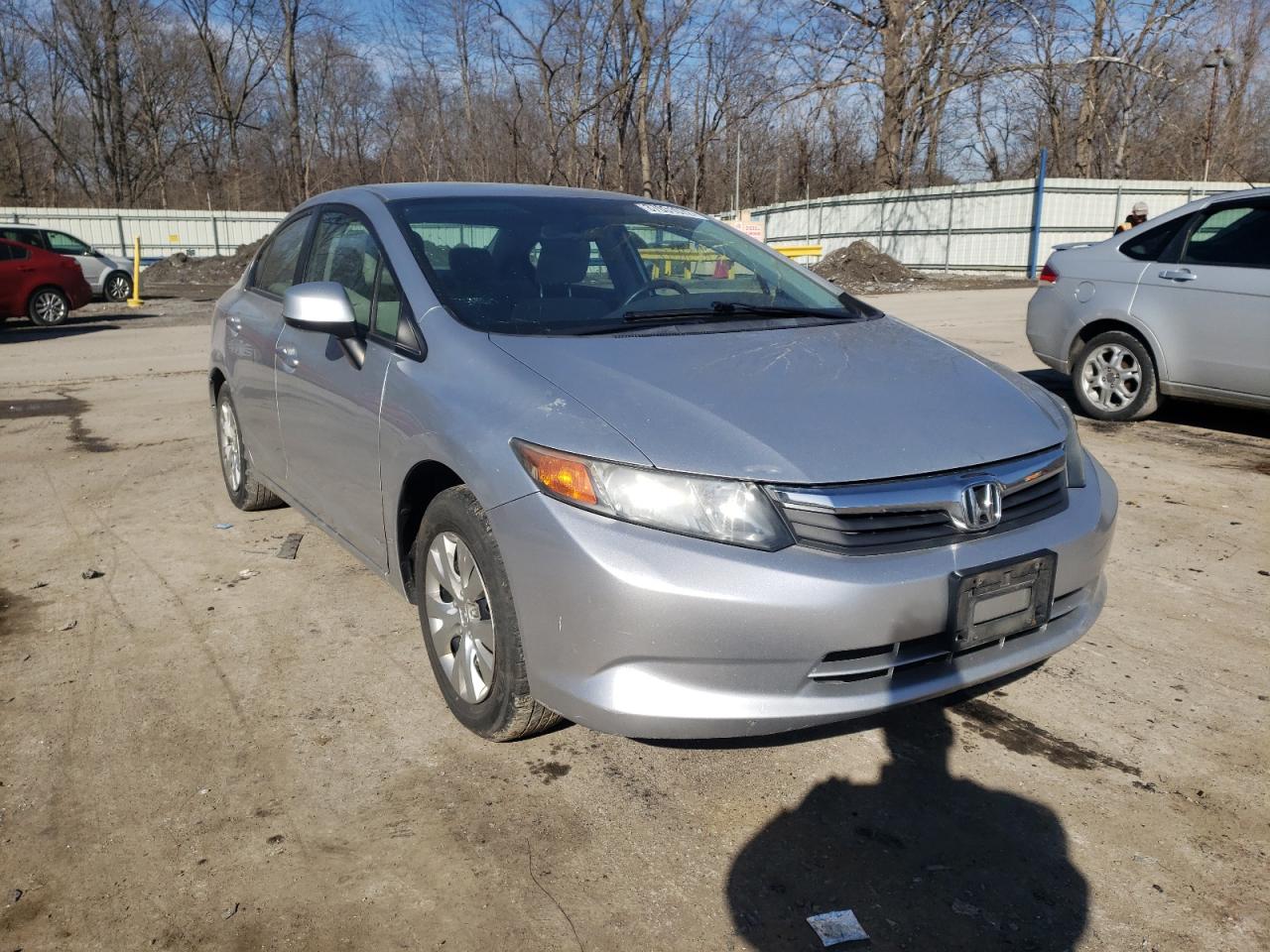 HONDA CIVIC LX 2012 with VIN 2HGFB2F51CH304992 - Photo from auction