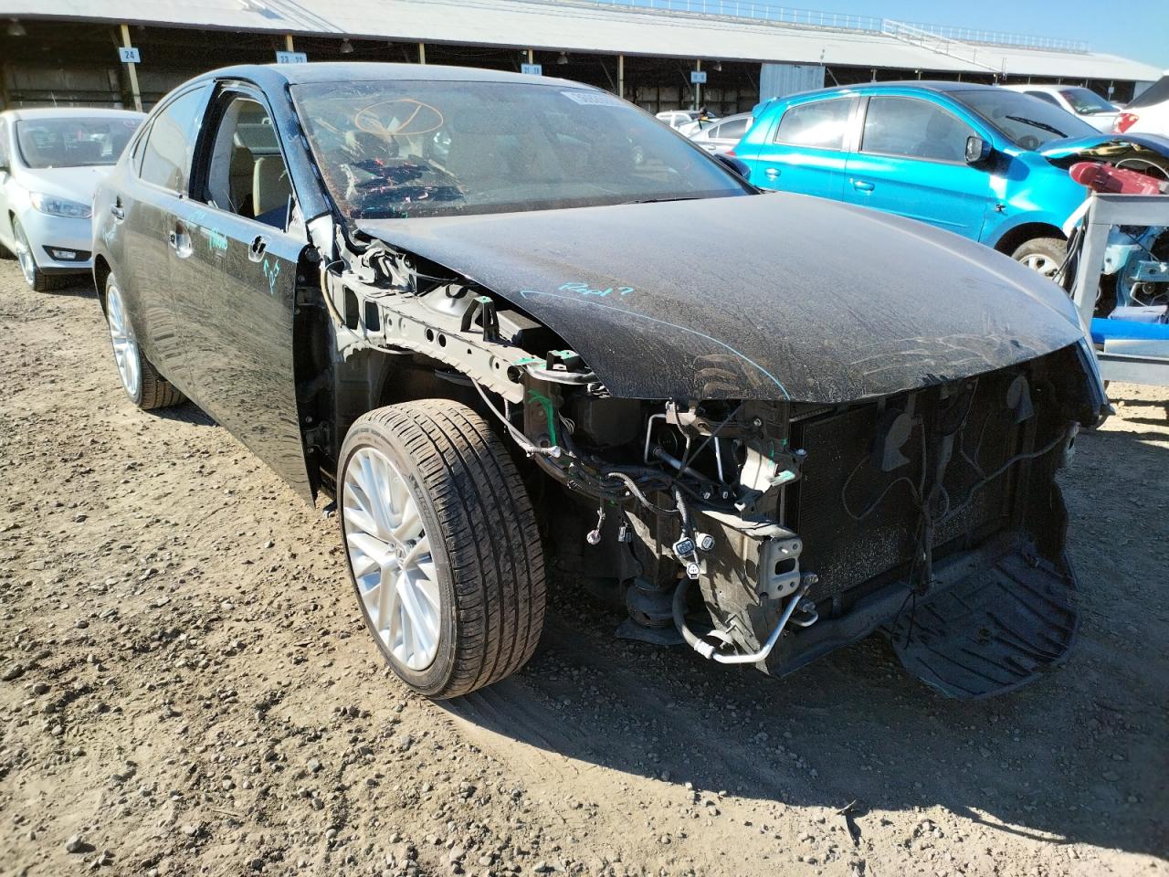 LEXUS ES 350 2013 with VIN JTHBK1GG8D2054120 - Photo from auction