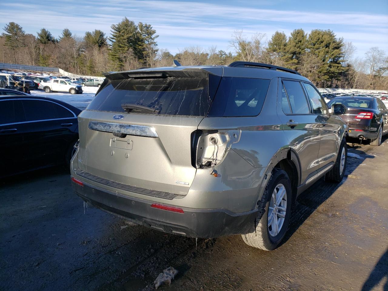 Photo 4 from auction – 2020 FORD EXPLORER X with VIN 1FMSK8DH5LGA74720