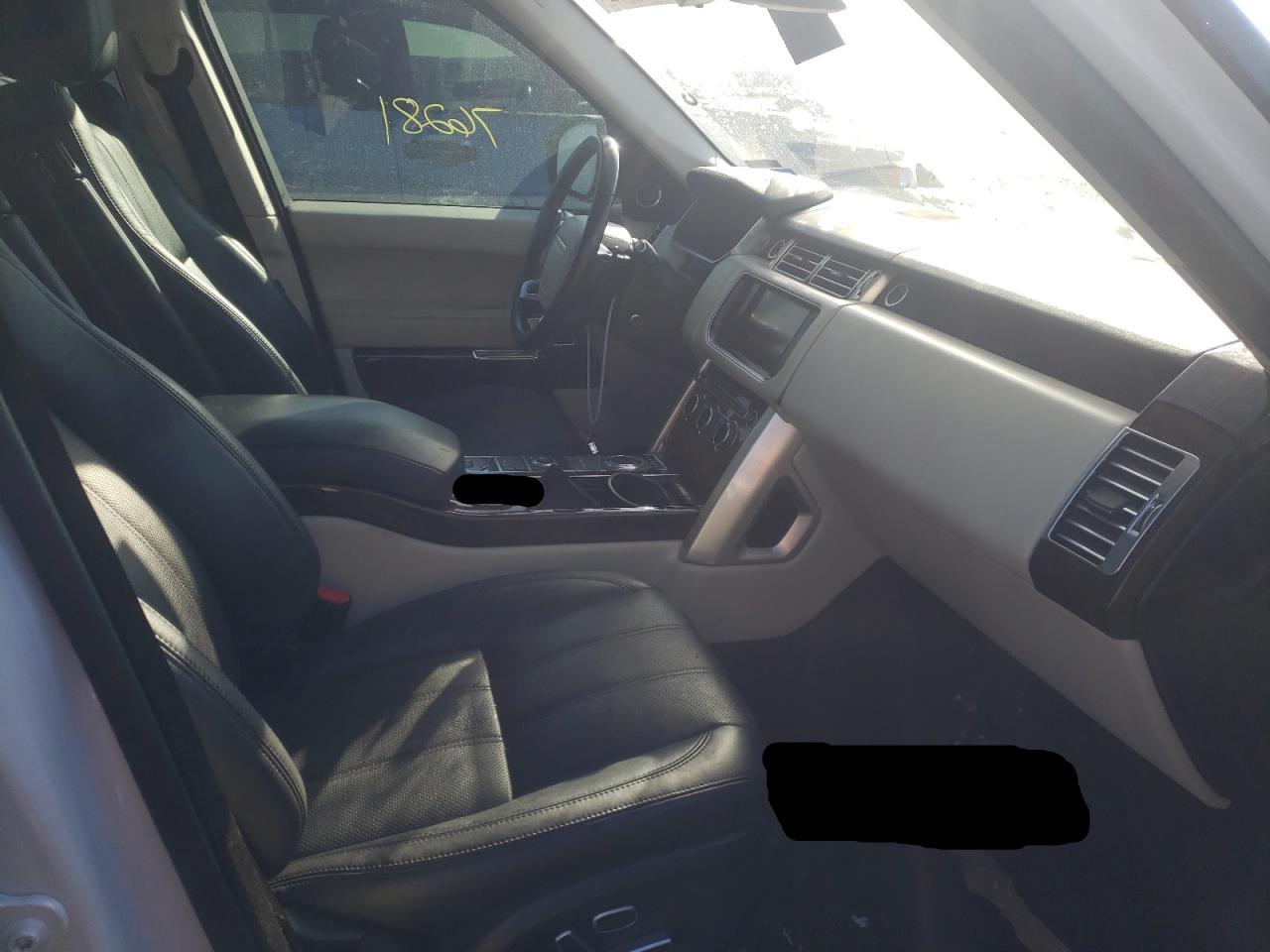 Photo 5 from auction – 2015 LAND ROVER RANGE ROVE with VIN SALGS2TF3FA242345
