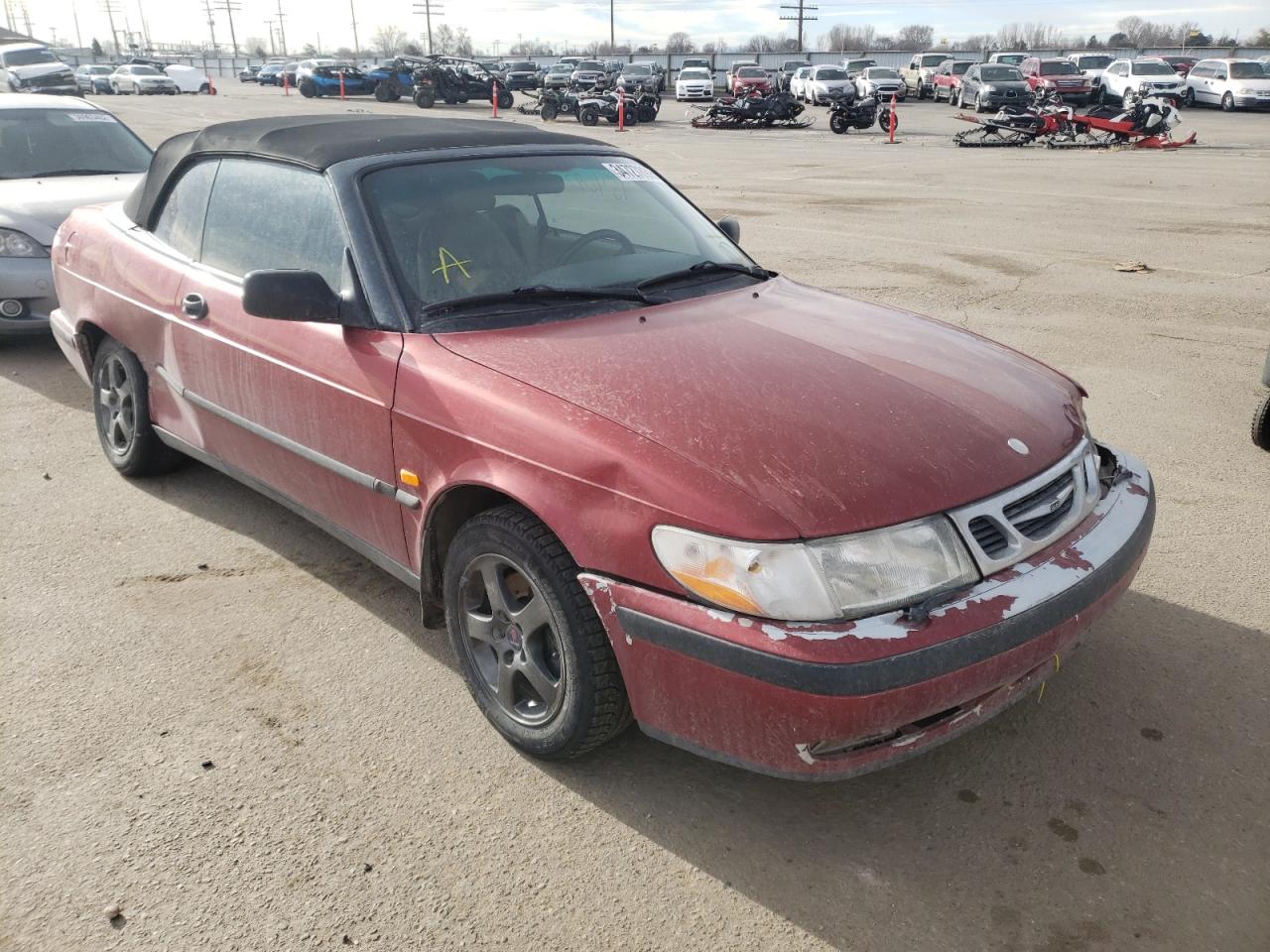 SAAB 9-3 1999 with VIN YS3DF78N5X7000952 - Photo from auction