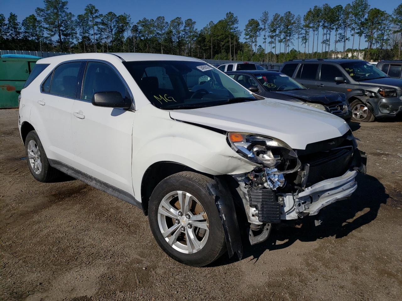 CHEVROLET EQUINOX LS 2016 with VIN 2GNALBEK3G6209405 - Photo from auction