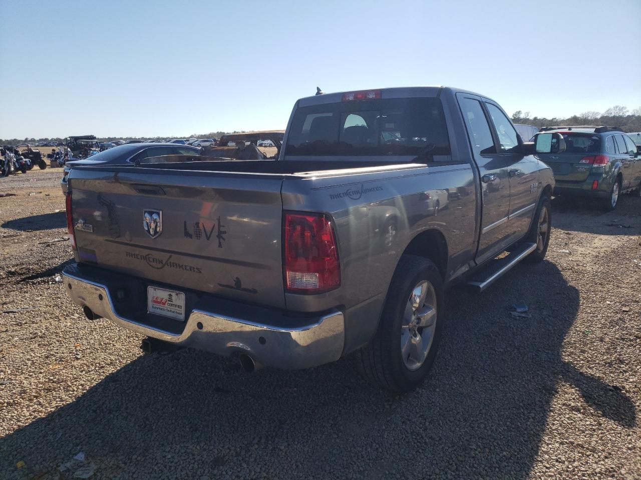 Photo 4 from auction – 2013 RAM 1500 SLT with VIN 1C6RR6GT8DS515524