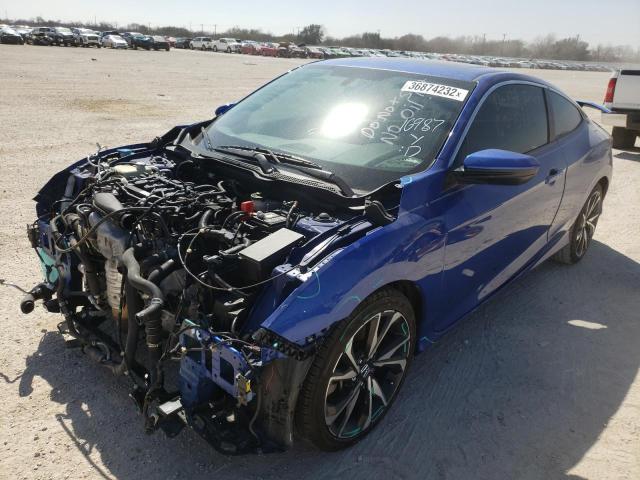 Photo 2 from auction – 2019 HONDA CIVIC SI with VIN 2HGFC3A53KH750876