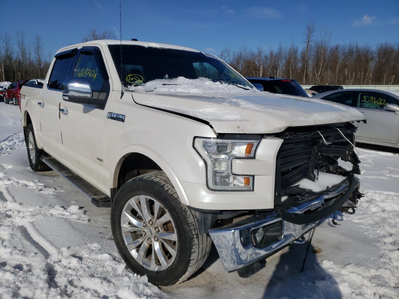 FORD F150 SUPER 2016 with VIN 1FTEW1EG7GFB45950 - Photo from auction