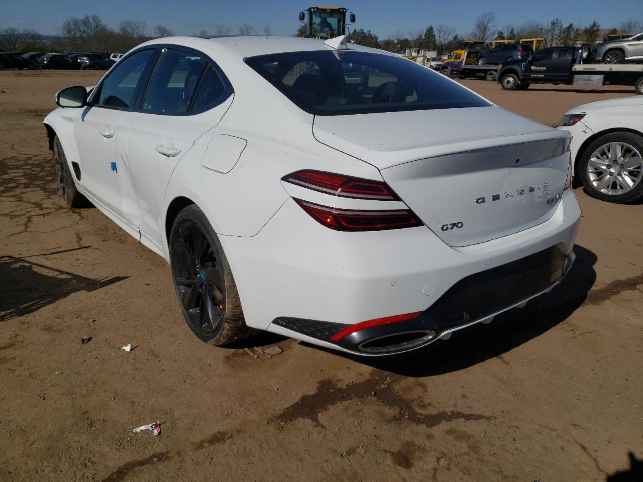 Photo 3 from auction – 2022 GENESIS G70 BASE with VIN KMTG54TE3NU097016
