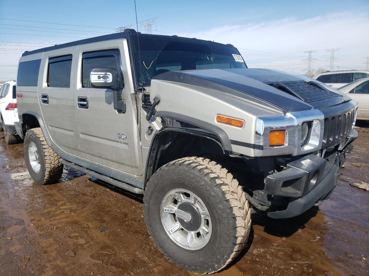 HUMMER H2 2005 with VIN 5GRGN23U05H103176 - Photo from auction