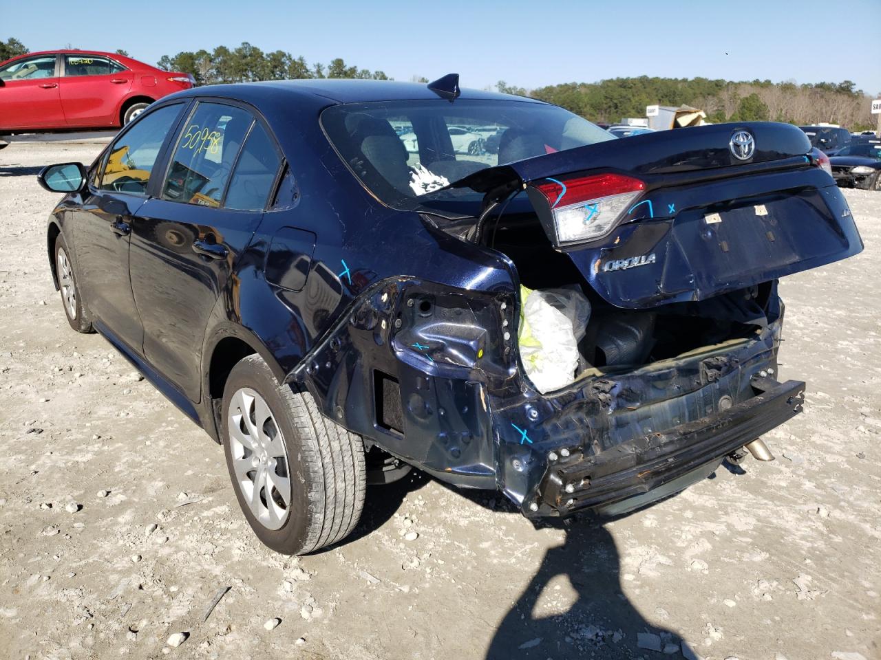 Photo 3 from auction – 2020 TOYOTA COROLLA LE with VIN 5YFEPRAE4LP095916