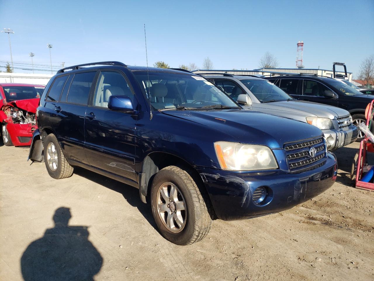 TOYOTA HIGHLANDER 2003 with VIN JTEHF21A630141577 - Photo from auction