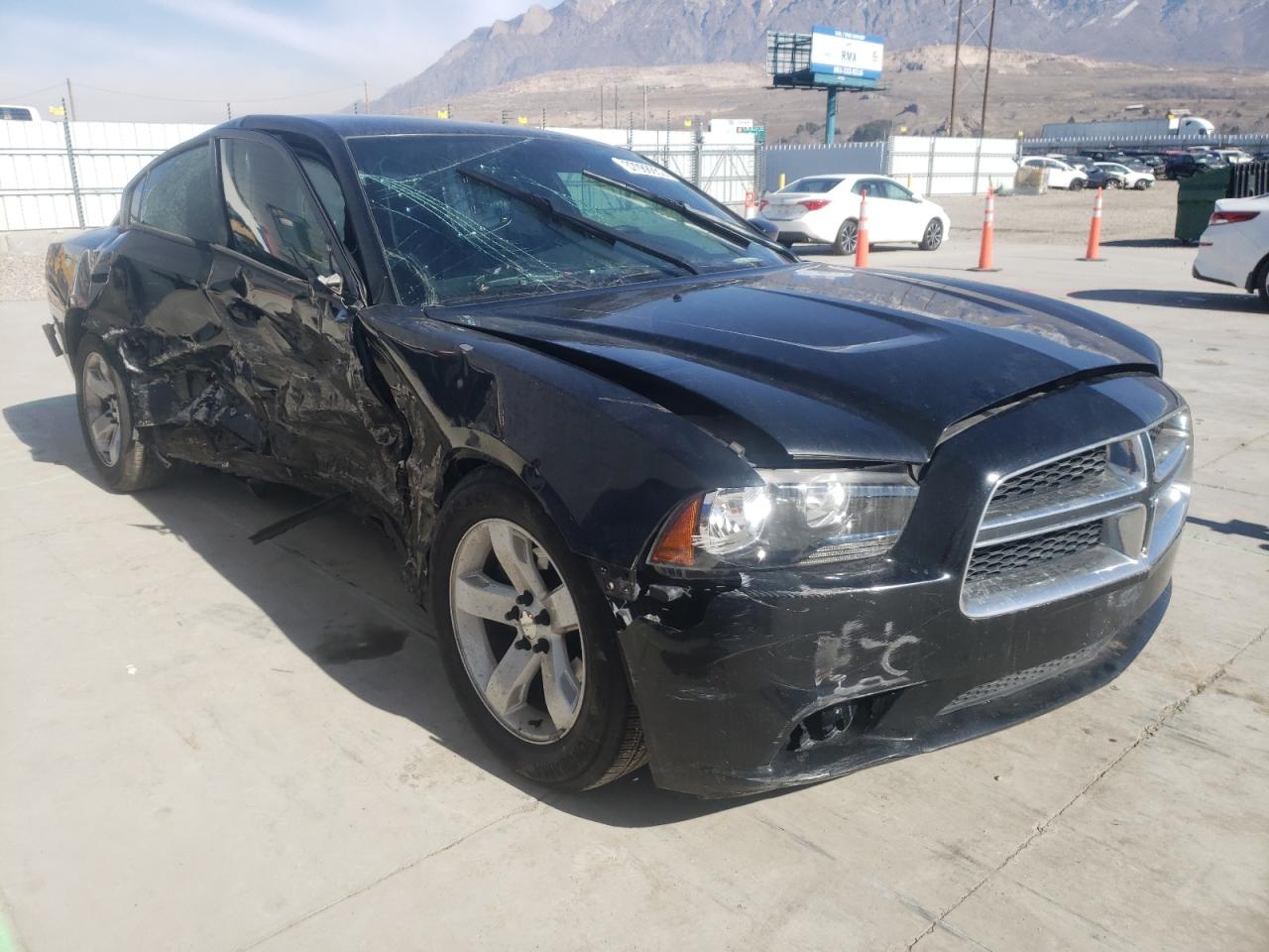 DODGE CHARGER SE 2012 with VIN 2C3CDXBG6CH168458 - Photo from auction