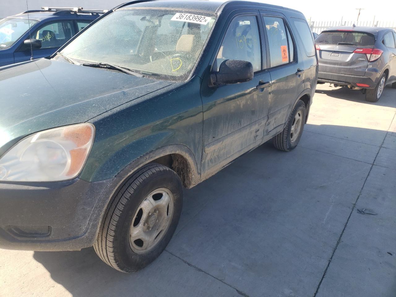 Photo 9 from auction – 2003 HONDA CR-V LX with VIN JHLRD78483C014598