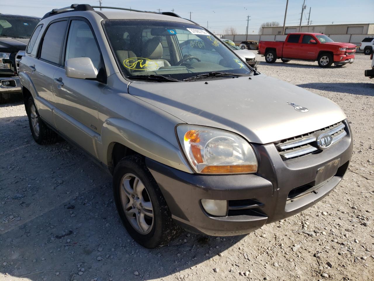 KIA SPORTAGE E 2007 with VIN KNDJE723377400948 - Photo from auction