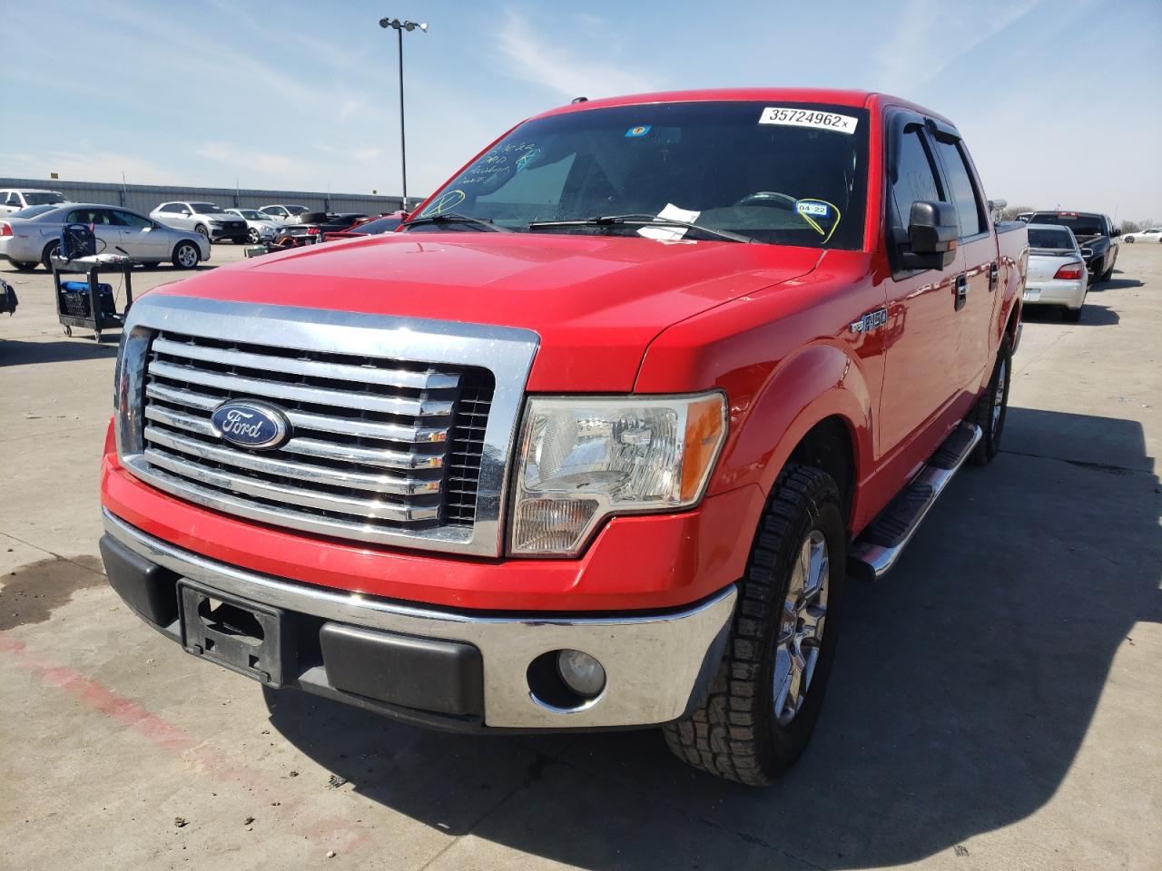 Photo 2 from auction – 2012 FORD F150 SUPER with VIN 1FTFW1CF4CFA41599