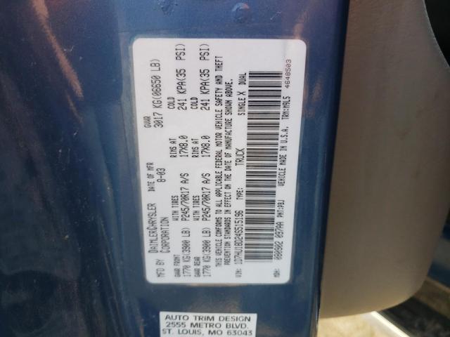 Photo 10 from auction – 2004 DODGE RAM 1500 S with VIN 1D7HU18D24S515196