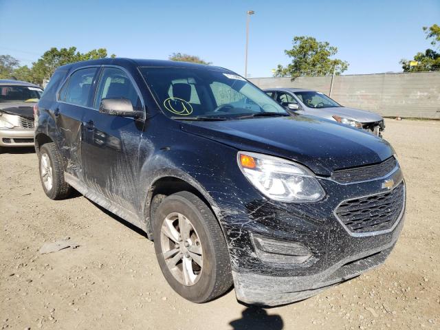 CHEVROLET EQUINOX LS 2016 with VIN 2GNALBEK5G1141430 - Photo from auction