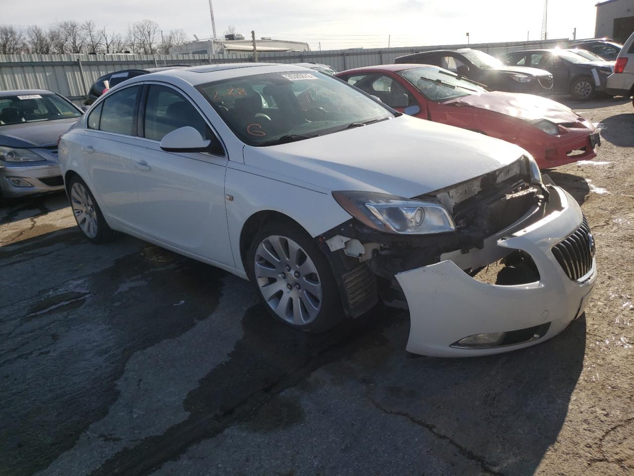 BUICK REGAL CXL 2011 with VIN W04G15GV2B1103387 - Photo from auction