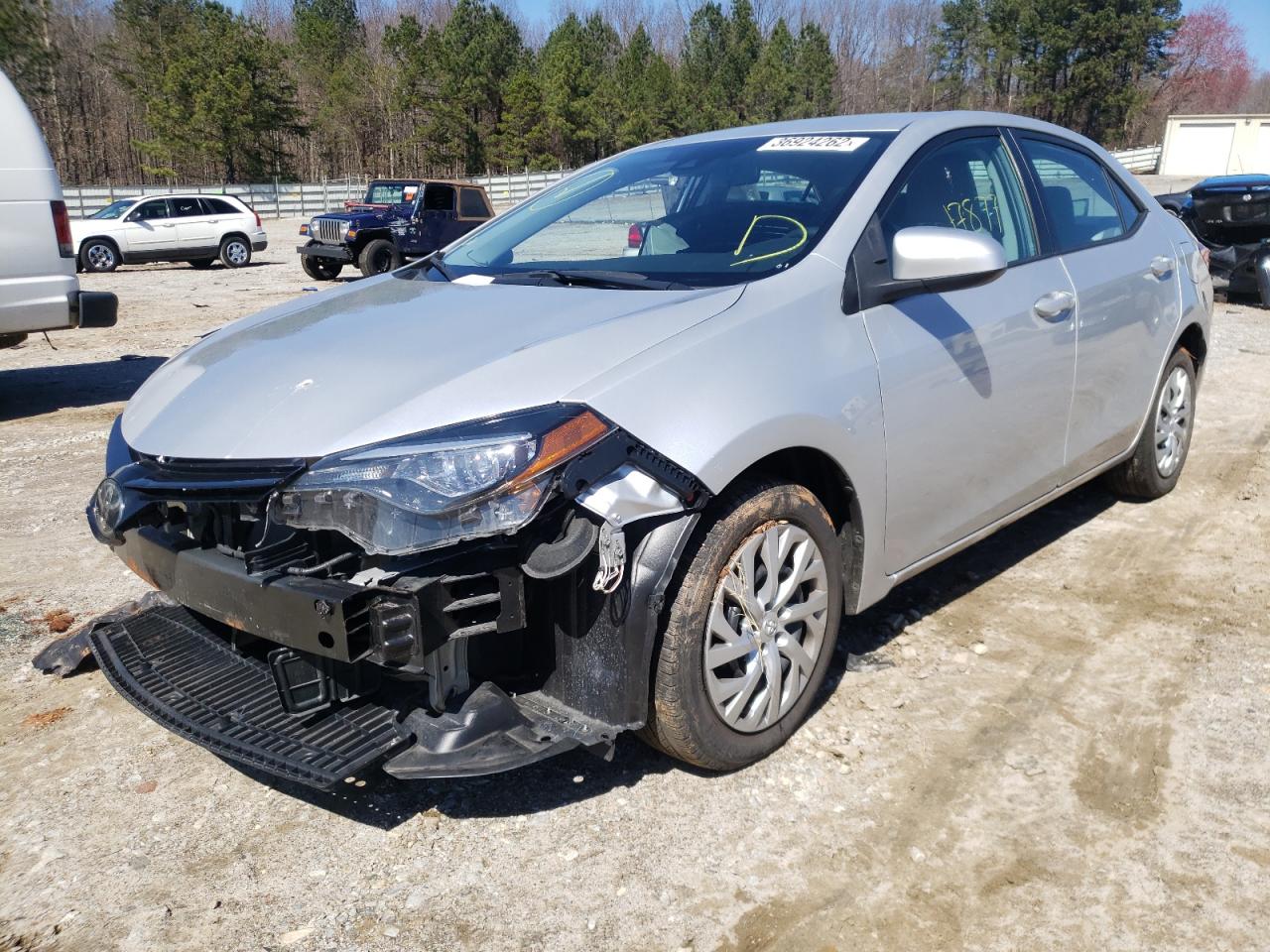 Photo 2 from auction – 2017 TOYOTA COROLLA L with VIN 5YFBURHE7HP725856