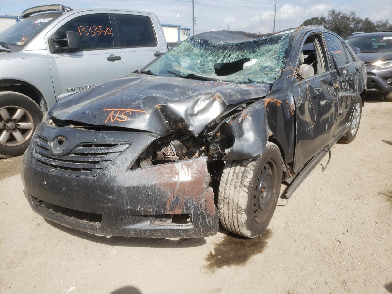 Photo 2 from auction – 2008 TOYOTA CAMRY CE with VIN 4T1BE46K98U786441