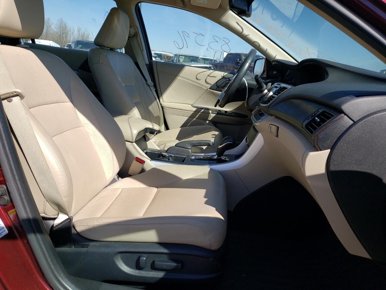 Photo 5 from auction – 2014 HONDA ACCORD EXL with VIN 1HGCR2F86EA067636