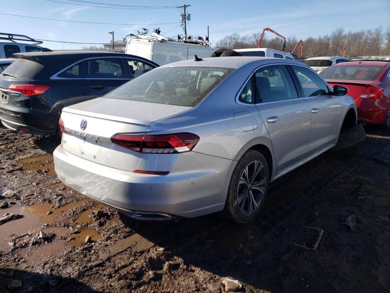 Photo 4 from auction – 2020 VOLKSWAGEN PASSAT SEL with VIN 1VWCA7A34LC021123