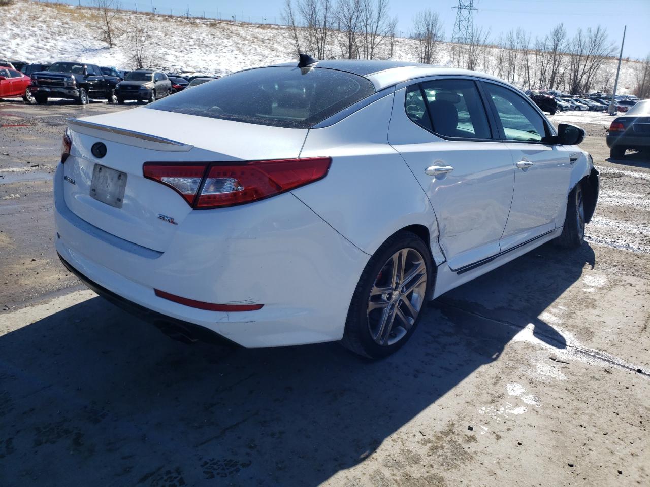 Photo 4 from auction – 2013 KIA OPTIMA SX with VIN 5XXGR4A60DG190367
