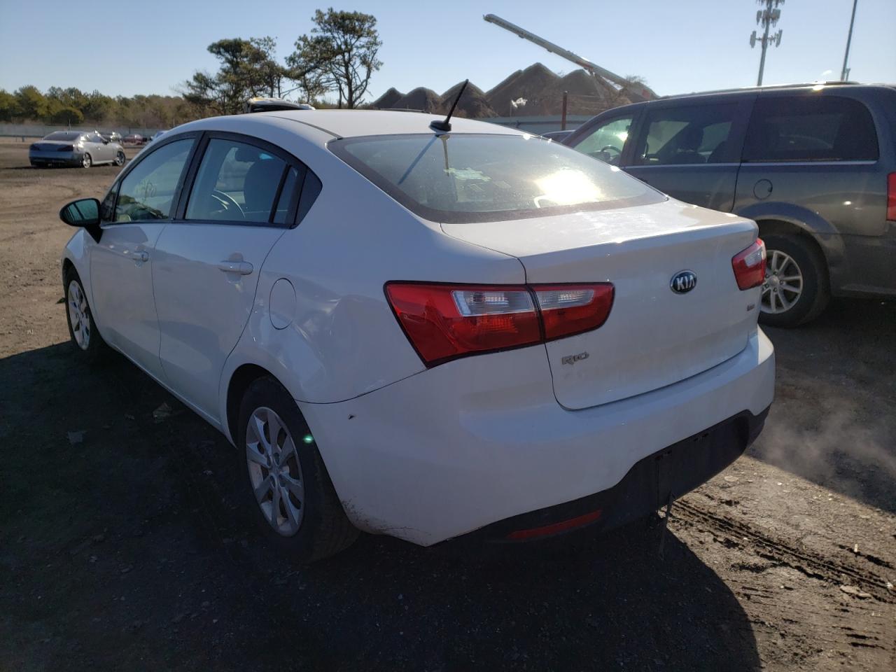 Photo 3 from auction – 2014 KIA RIO LX with VIN KNADM4A36E6389668
